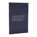 NKJV Scripture Journal - 1-2 Timothy, Titus, Philemon: Holy Bible, New King James Version - Paperback