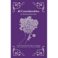 40 Considerables: A Little Purple Book to Help You Navigate Life's Gray Areas & Live More Colorfully