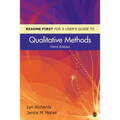 Readme First for a User′s Guide to Qualitative Methods