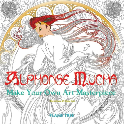 Alphonse Mucha (Art Colouring Book): Make Your Own Art Masterpiece