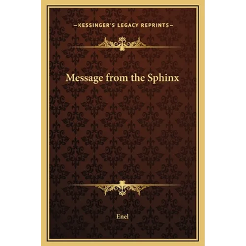 Message from the Sphinx