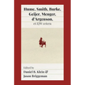 Hume, Smith, Burke, Geijer, Menger, d'Argenson, et EJW cetera