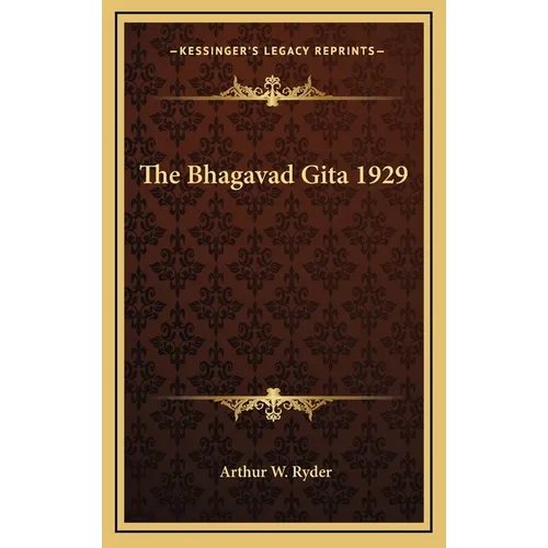 The Bhagavad Gita 1929