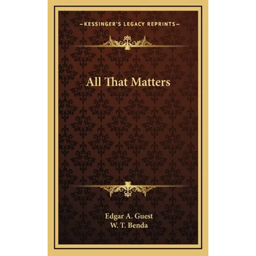 All That Matters