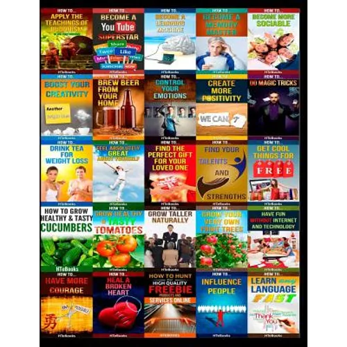 50 books in 1: How To Books