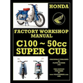 Honda C100 Workshop Manual 1958 Onwards O.H.V.