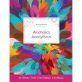 Adult Coloring Journal: Alcoholics Anonymous (Pet Illustrations, Color Burst)