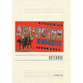 Vintage Lined Notebook Greetings from Arlington Heights, Illinois