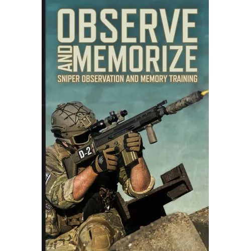 Observe and Memorize: Improve Your Mind with Sniper Observation and Memory Training Kim's Game Memorization Practice Book