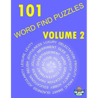 101 Word Find Puzzles Vol. 2: More Themed Word Searches, Puzzles to Sharpen Your Mind - Paperback