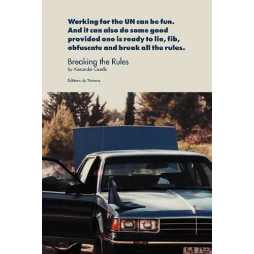 Breaking the Rules: Working for the UN can be fun. And it can also do some good provided one is ready to lie, fib, obfuscate and break all the rules.