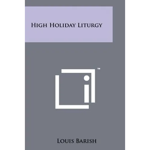 High Holiday Liturgy