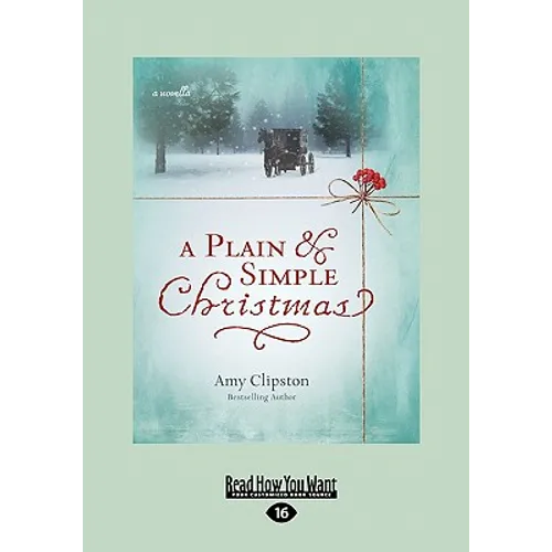 A Plain & Simple Christmas (Large Print 16pt)