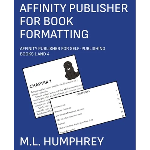Affinity Publisher for Book Formatting