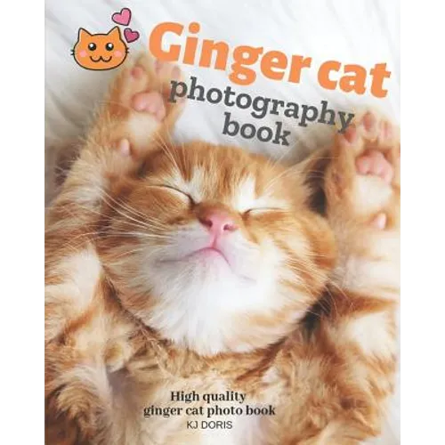Ginger cat photography book: High quality ginger cat photo book