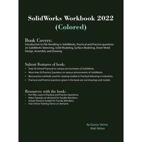 SolidWorks Workbook 2022 (Colored)