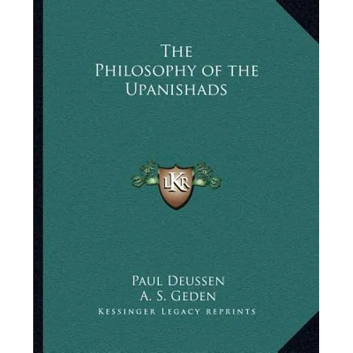The Philosophy of the Upanishads