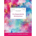 Adult Coloring Journal: Co-Dependents Anonymous (Turtle Illustrations, Rainbow Canvas)