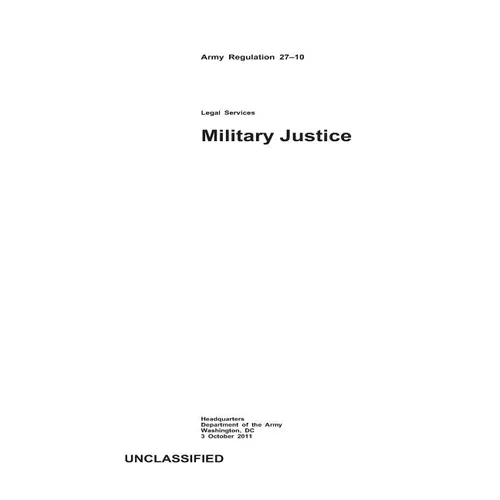 Military Justice