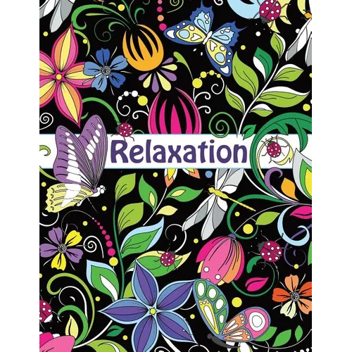 Relaxation-Coloring Book for Adults: Flowers, Animals and Garden Designs