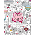 Love Paris Adult Coloring Book: Creative Art Therapy for Mindfulness