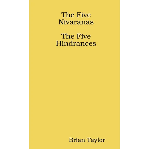 The Five Nivāraṇas