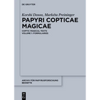 Papyri Copticae Magicae: Coptic Magical Texts, Volume 1: Formularies - Paperback
