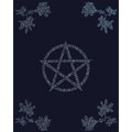 Grimoire: Pentacle Gemstone Flower Spell Book To Witchcraft Write Rituals & Ingredients