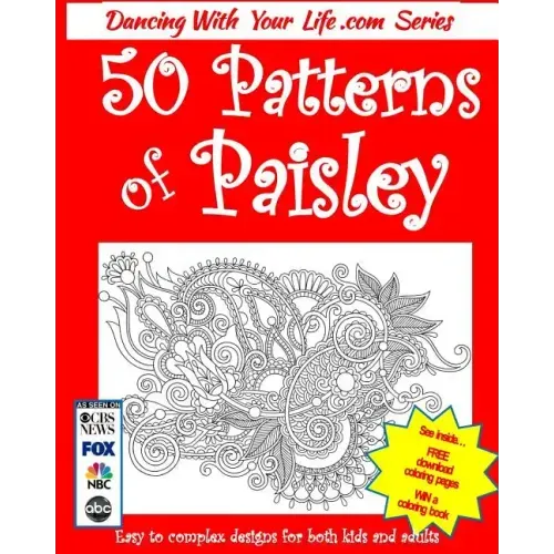 50 Patterns of Paisley: Easy to Complex Designs for Both Kids and Adults