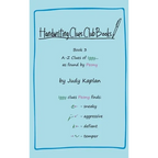 Handwriting Clues Club - Book 3: A-Z Clues of Iggy... as found by Peony - Hardcover