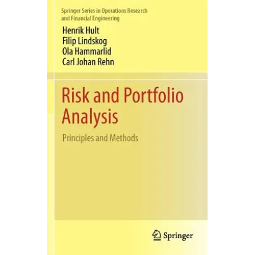 Risk and Portfolio Analysis: Principles and Methods