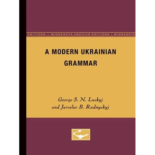 A Modern Ukranian Grammar