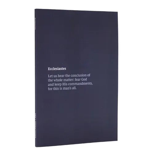 NKJV Scripture Journal - Ecclesiastes: Holy Bible, New King James Version