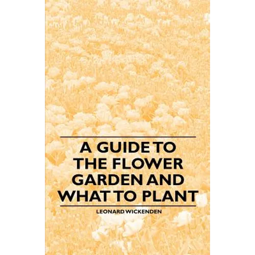 A Guide to the Flower Garden and What to Plant