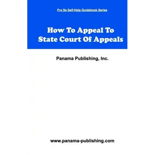 How To Appeal In State Court Of Appeals