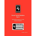 Ferrari Serial Numbers Part I: Odd Numbered Sequence to 21399