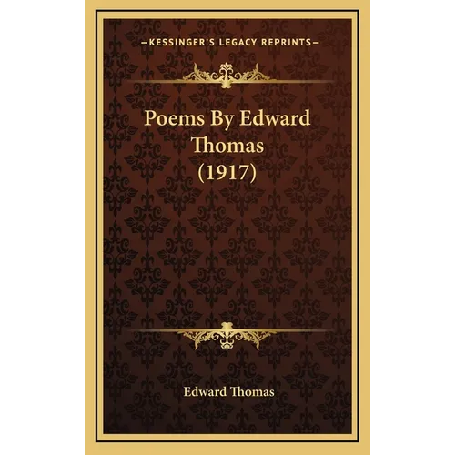 Poems By Edward Thomas (1917)