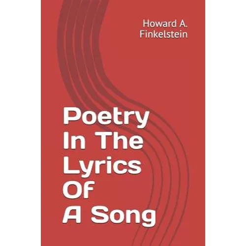 Poetry in the lyrics of a song