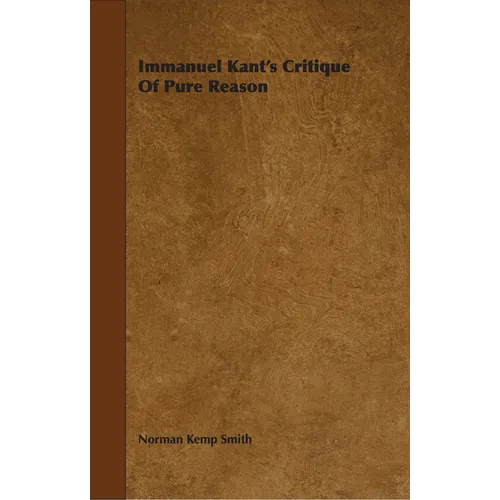 Immanuel Kant's Critique of Pure Reason