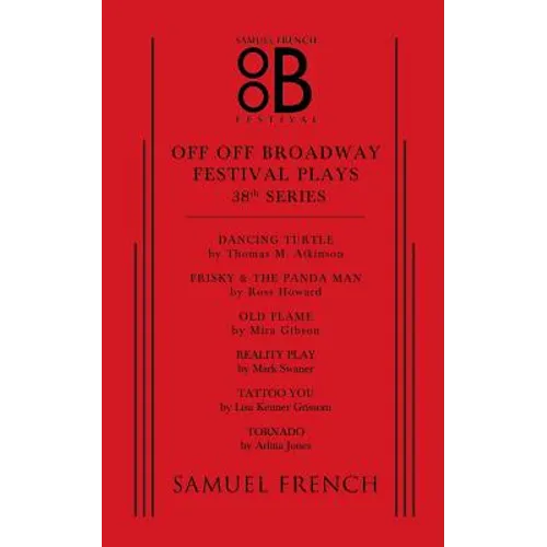 Off Off Broadway Festival Plays, 38th Series