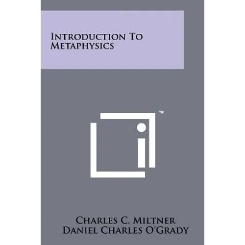 Introduction To Metaphysics