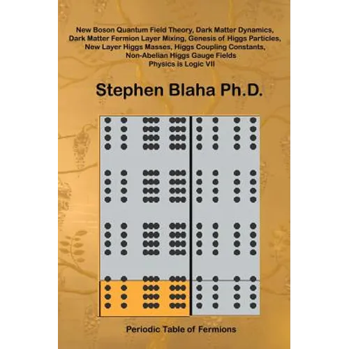 New Boson Quantum Field Theory, Dark Matter Dynamics, Dark Matter Fermion Layer Mixing, Genesis of Higgs Particles, New Layer Higgs Masses, Higgs Coup
