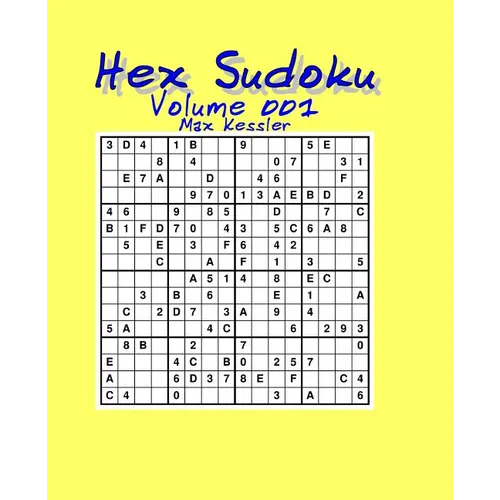 Hex Sudoku Vol 001