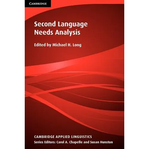 Second Language Needs Analysis