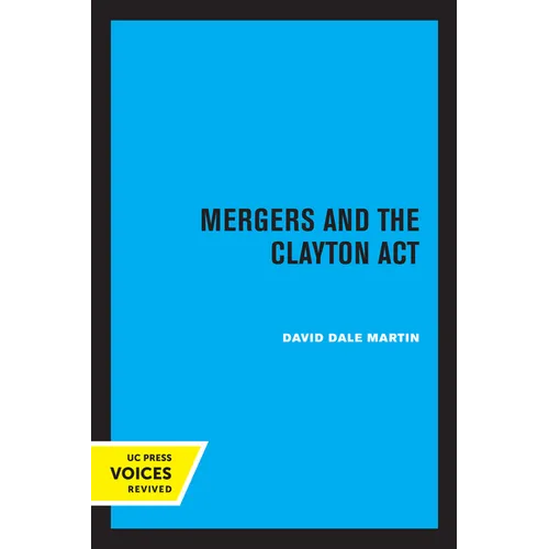 Mergers and the Clayton ACT