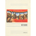 Vintage Lined Notebook Greetings from Butte, Montana