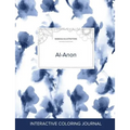Adult Coloring Journal: Al-Anon (Mandala Illustrations, Blue Orchid)