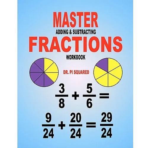 Master Adding & Subtracting Fractions Workbook
