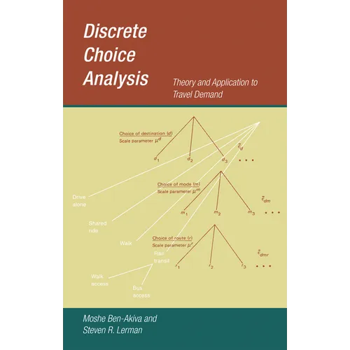 Discrete Choice Analysis: Theory and Application to Travel Demand