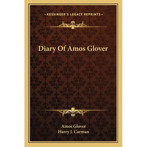 Diary Of Amos Glover